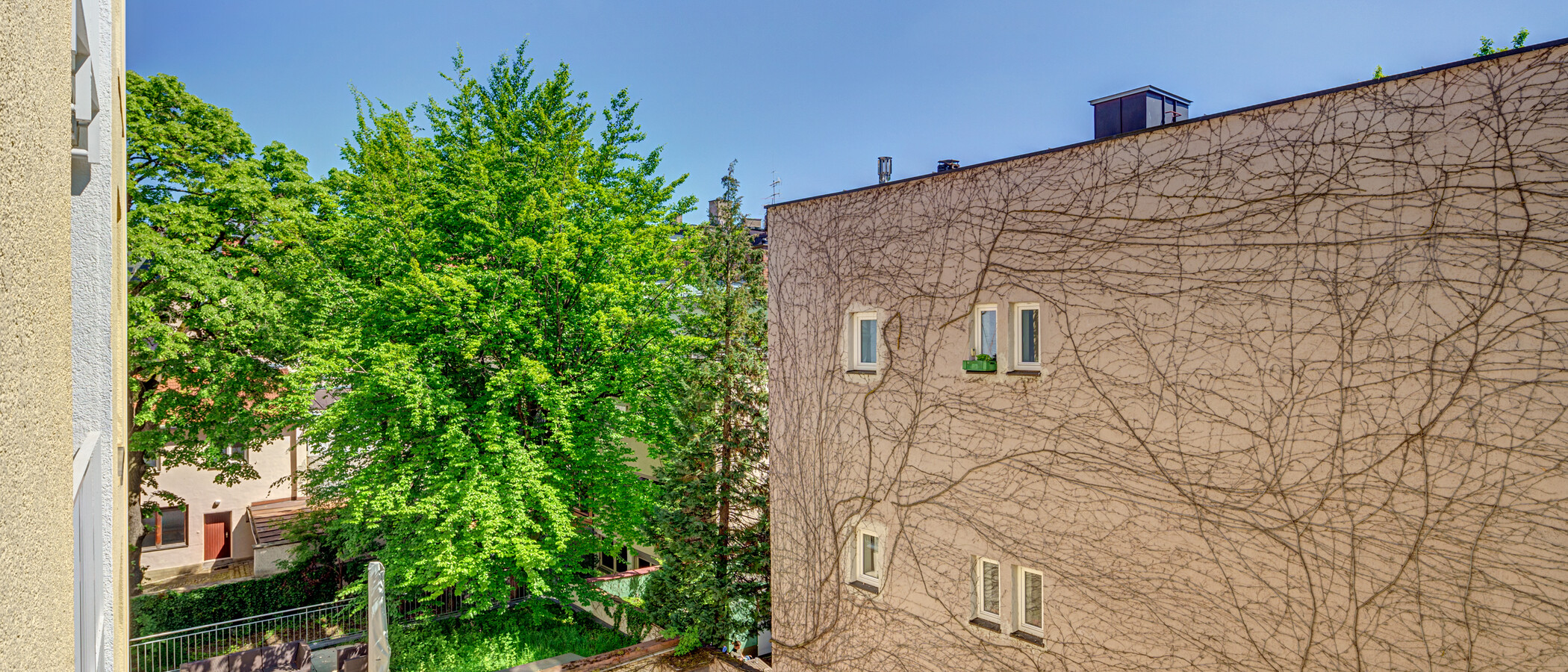 квартира München Haidhausen 02 вид из окна 5564