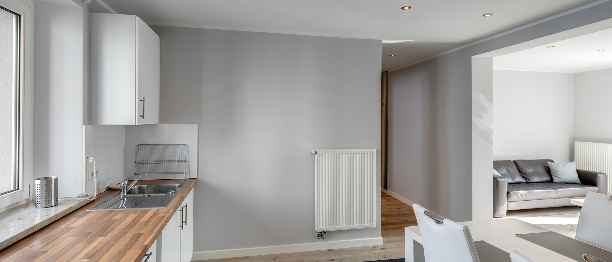 квартира München Schwabing-Nord (zw. Leopoldstraße & Englischen Garten) 03 кухня 5577
