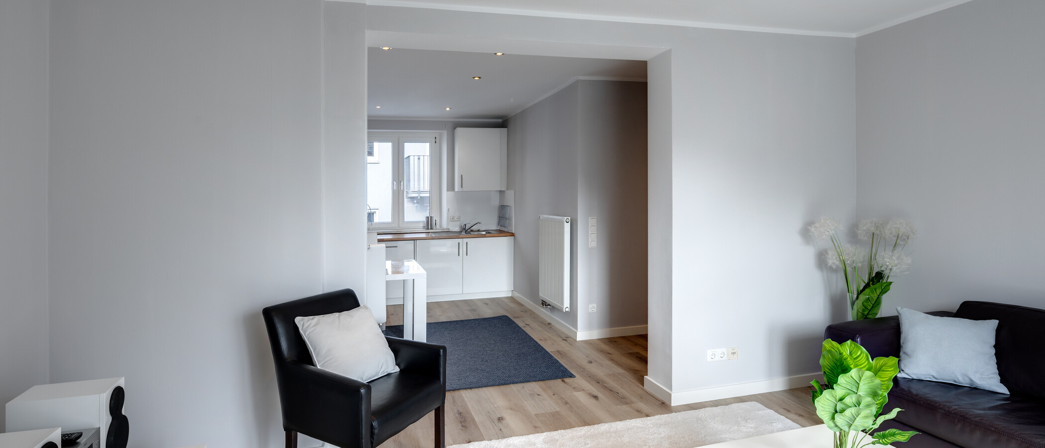 квартира München Schwabing-Nord (zw. Leopoldstraße & Englischen Garten) 03 жилое пространство 5577