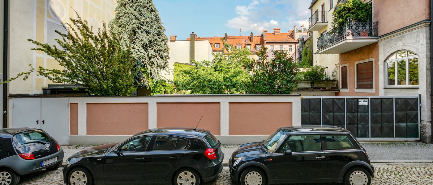 квартира München Schwabing 02 вид из окна 5588