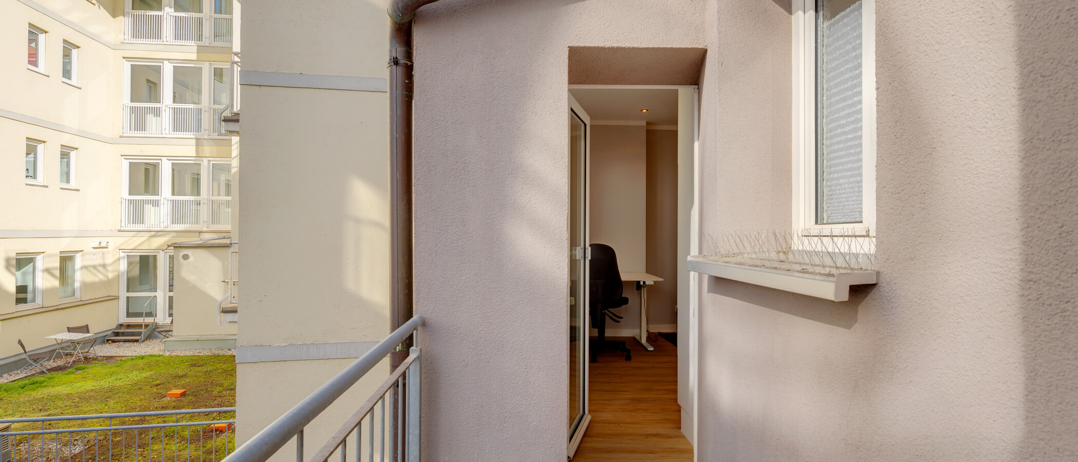 квартира München Schwabing 02 балкон 5589