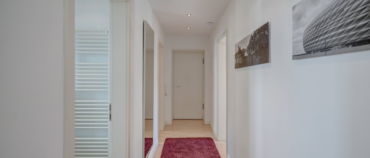 квартира München Schwabing 01 коридор 5590