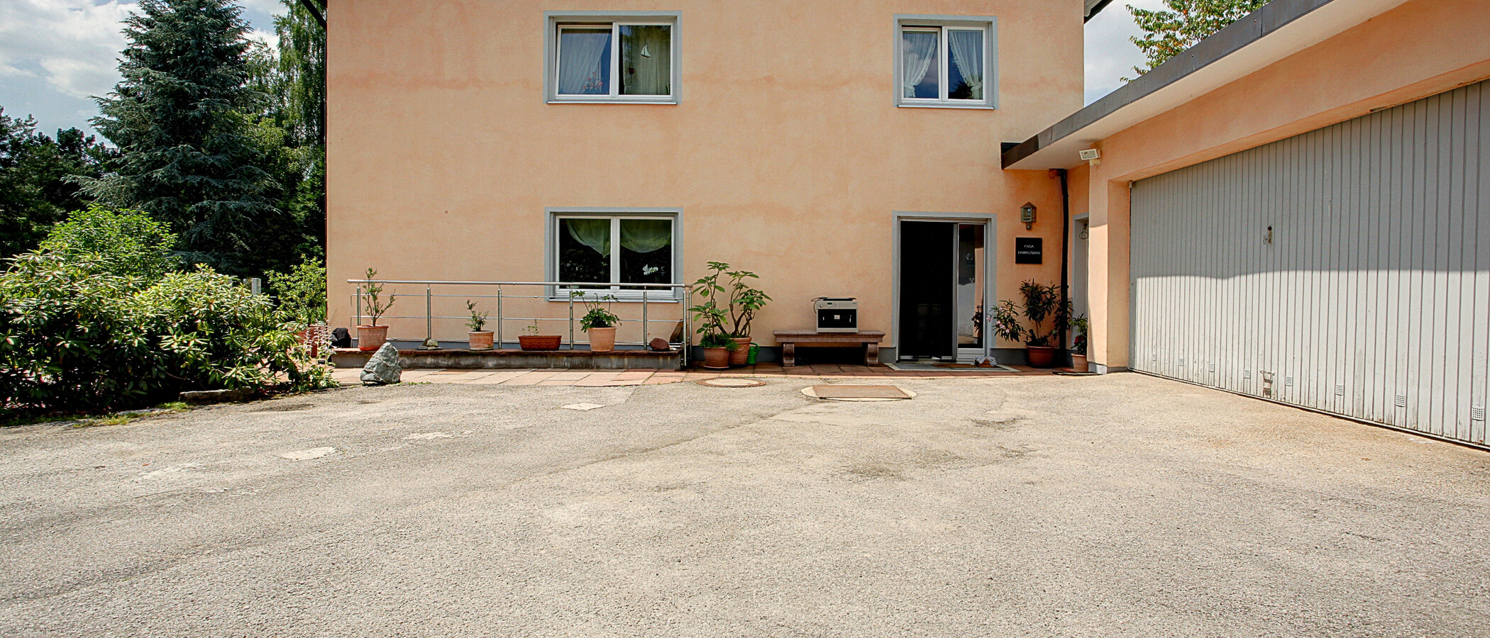 квартира с садом Baierbrunn 10 сад 5633