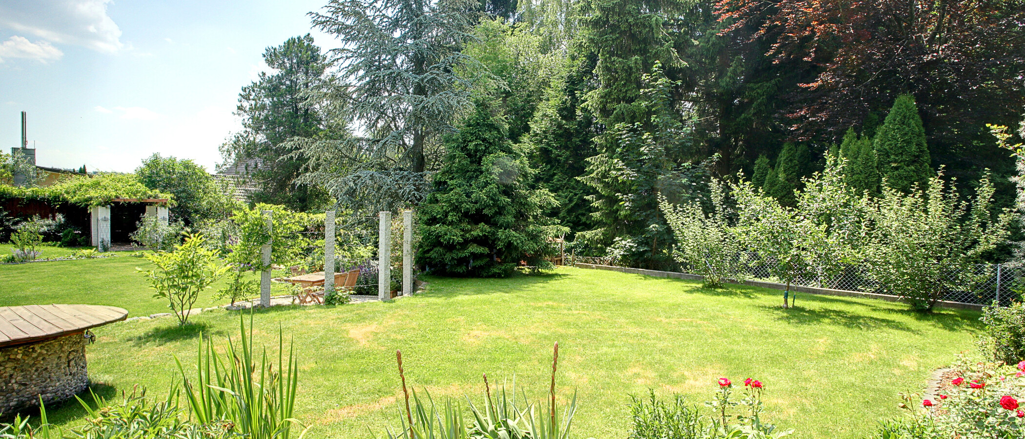 квартира с садом Baierbrunn 08 сад 5633