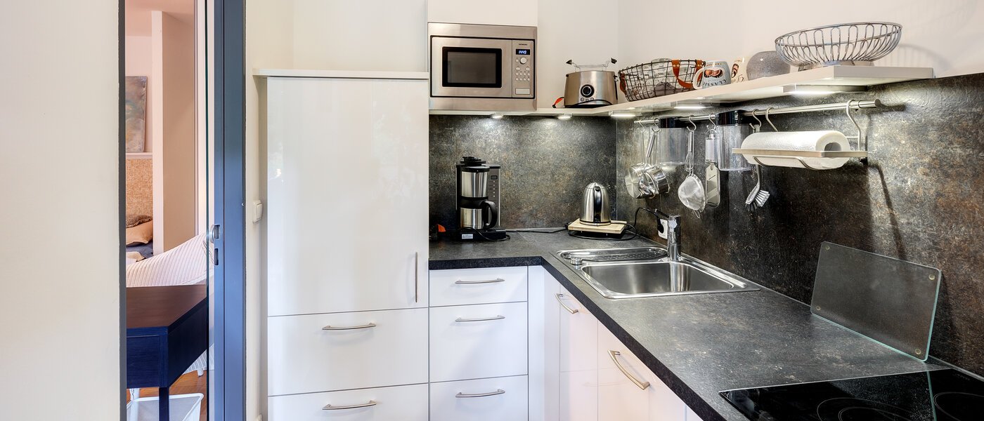 квартира München Schwabing-Nord (zw. Belgrad- & Leopoldstraße) 03 кухня 565