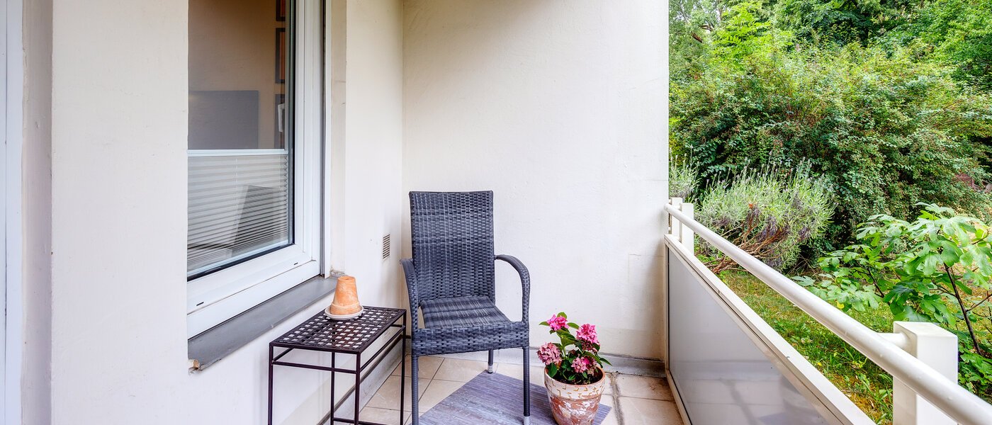 квартира München Schwabing-Nord (zw. Belgrad- & Leopoldstraße) 02 балкон 565