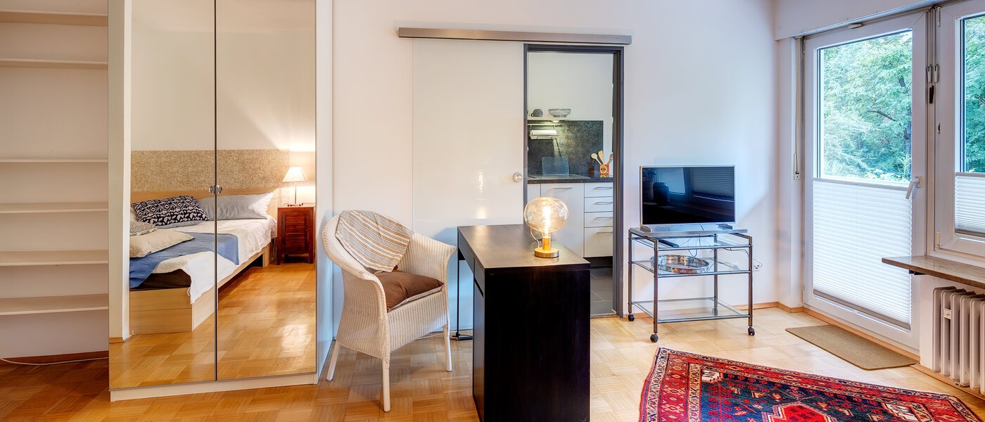 квартира München Schwabing-Nord (zw. Belgrad- & Leopoldstraße) 02 жилое пространство 565