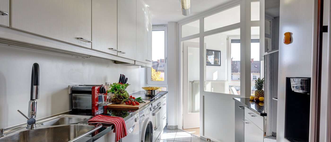 квартира München Schwabing-West 01 кухня 5654