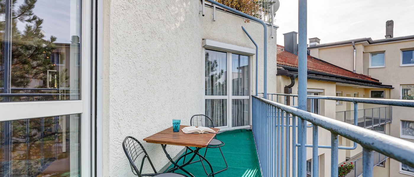 квартира München Schwabing-West 03 балкон 5654