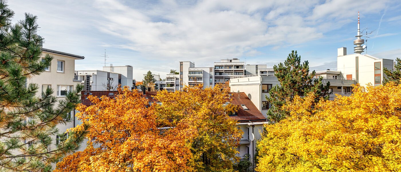 квартира München Schwabing-West 01 вид из окна 5654