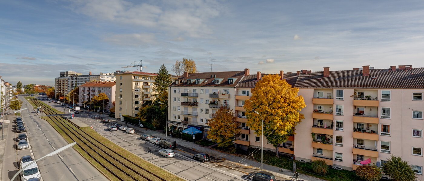 квартира München Schwabing-West 03 вид из окна 5654