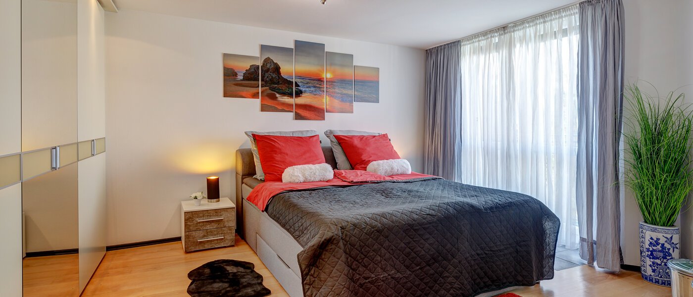 квартира München Schwabing-West 01 спальная комната 5654