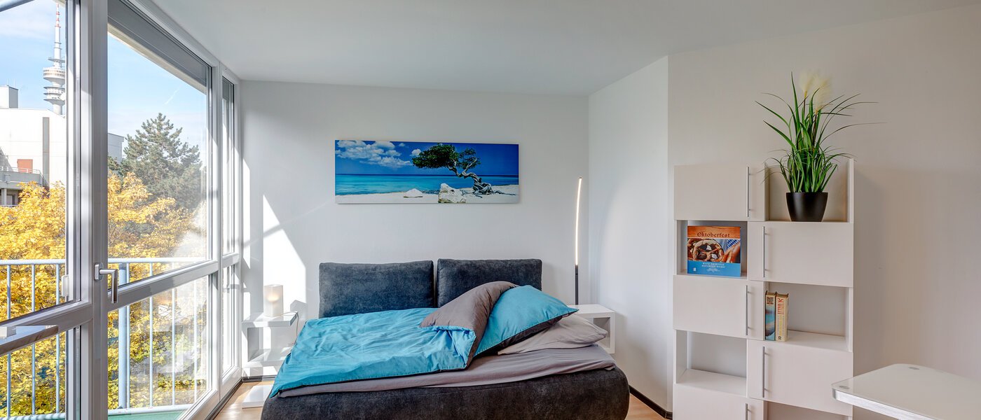 квартира München Schwabing-West 02 бюро / гостиная 5654