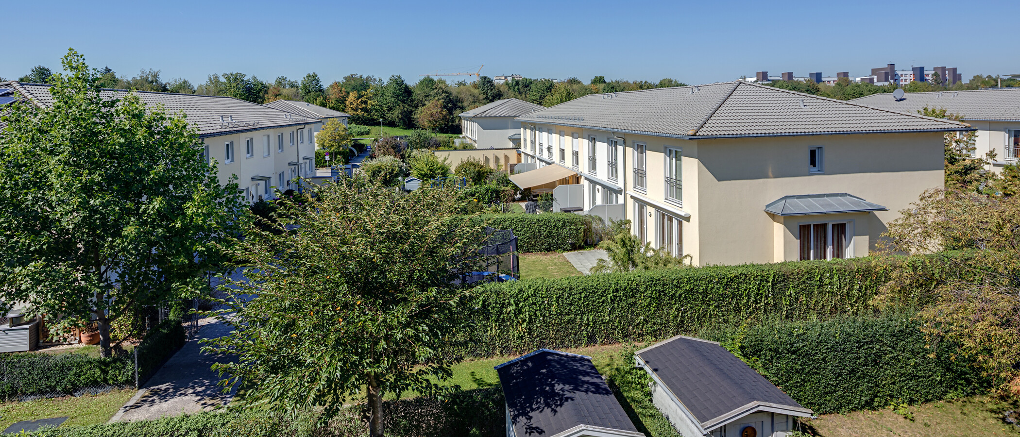 квартира Unterhaching 01 вид из окна 5656