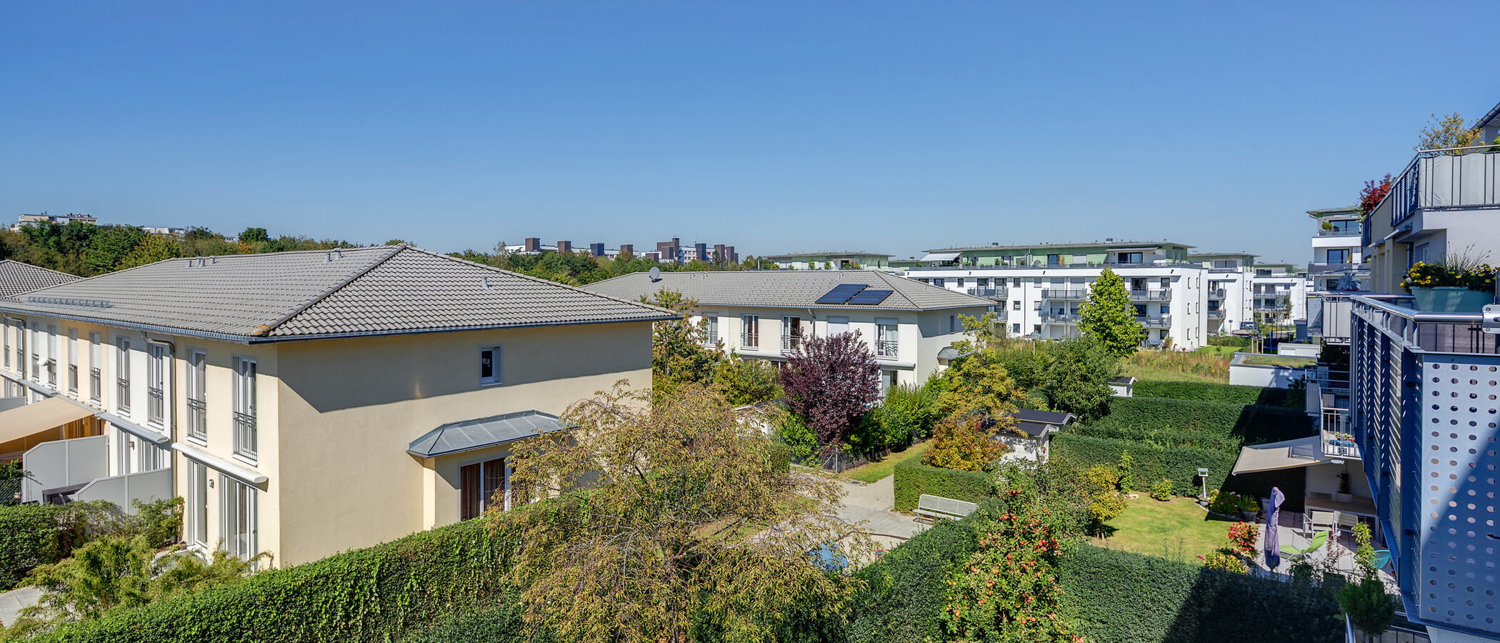 квартира Unterhaching 02 вид из окна 5656