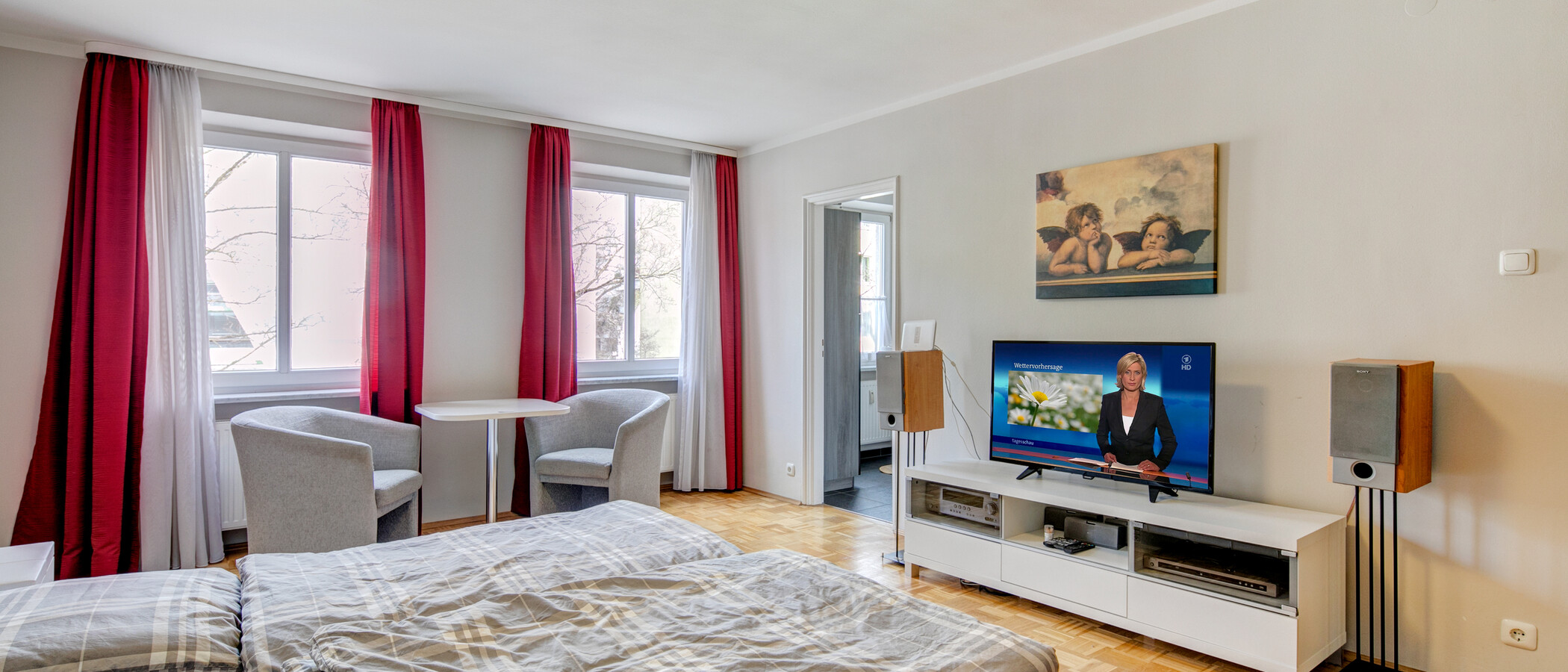 квартира München Giesing 02 гостиная 5677