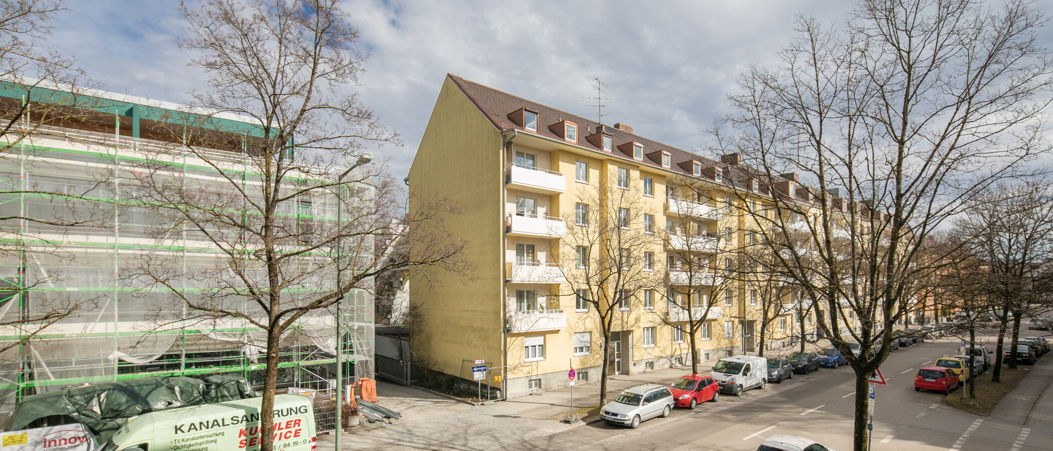 квартира München Giesing 02 вид из окна 5677