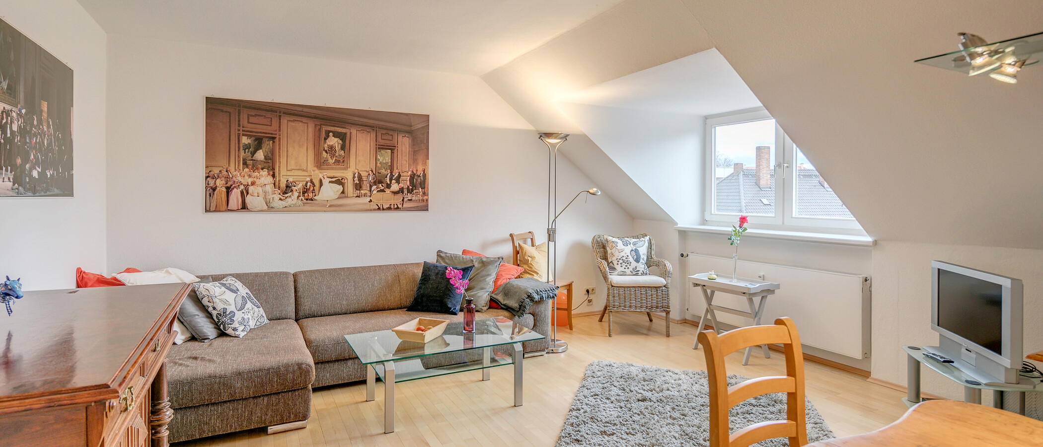квартира München Nymphenburg-Gern 02 гостиная 5680