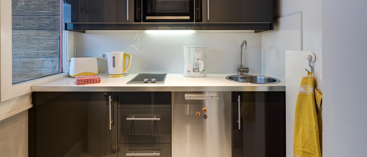 квартира München Westend 01 кухня 5709