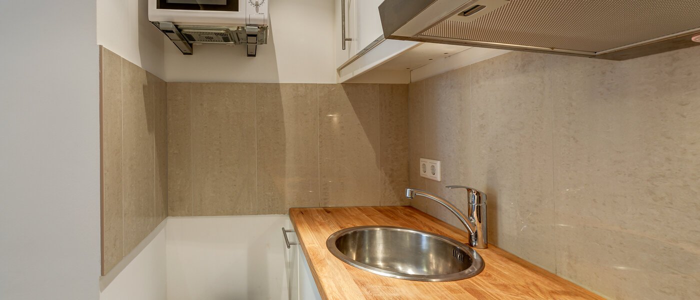 квартира München Haidhausen 02 кухня 5712