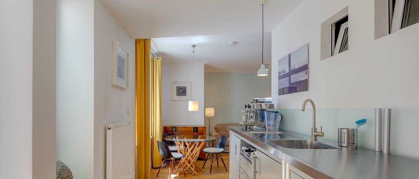 квартира München Glockenbachviertel 01 кухня 5717