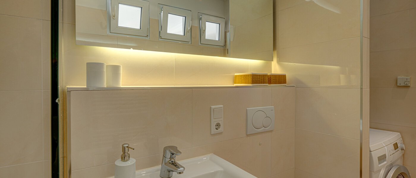 квартира München Glockenbachviertel 02 ванная комната 5717