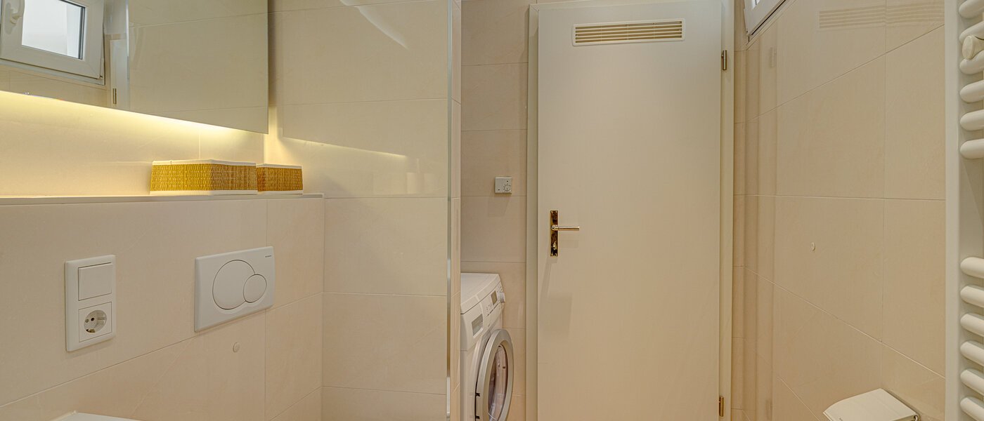 квартира München Glockenbachviertel 03 ванная комната 5717