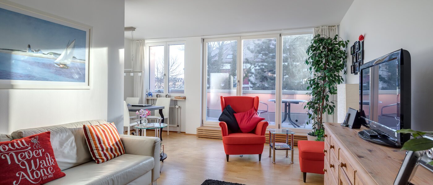 квартира München Maxvorstadt - Westen 01 гостиная 572