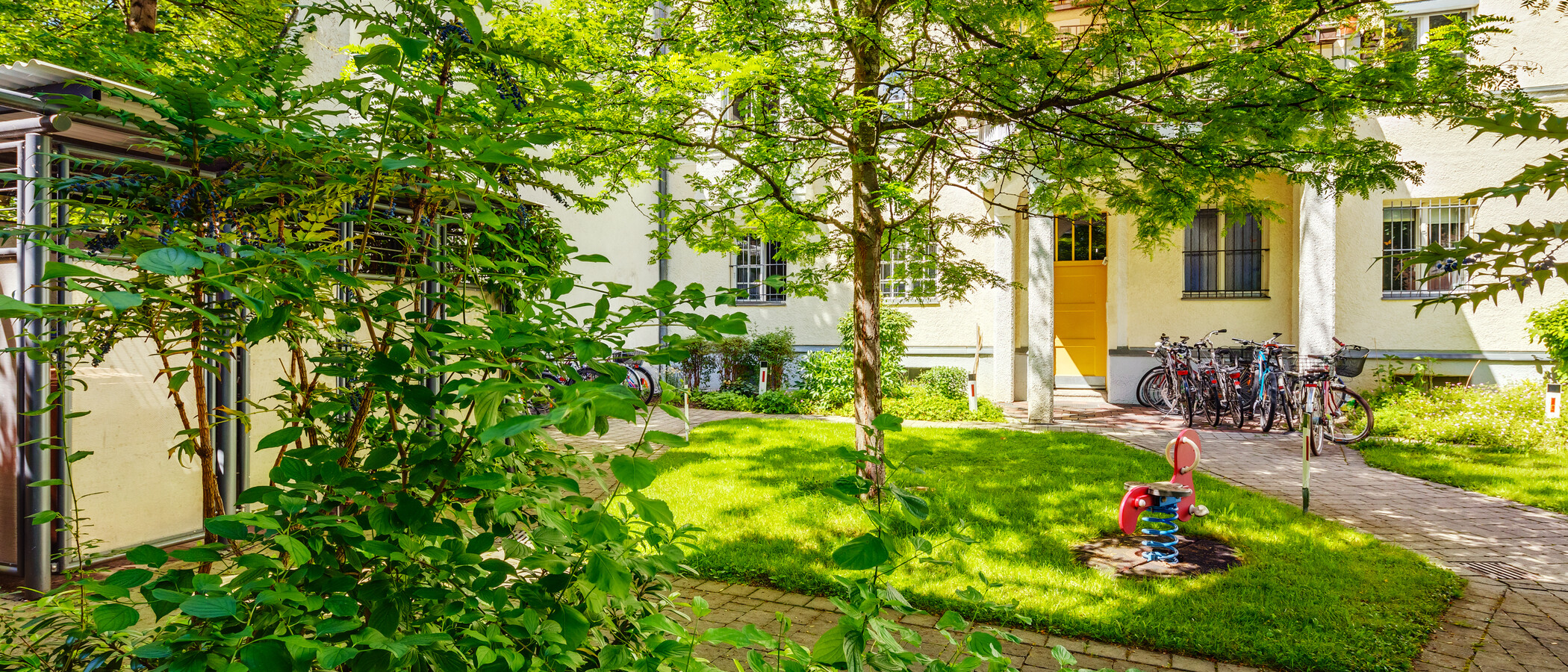 квартира München Haidhausen 01 вид из окна 5785