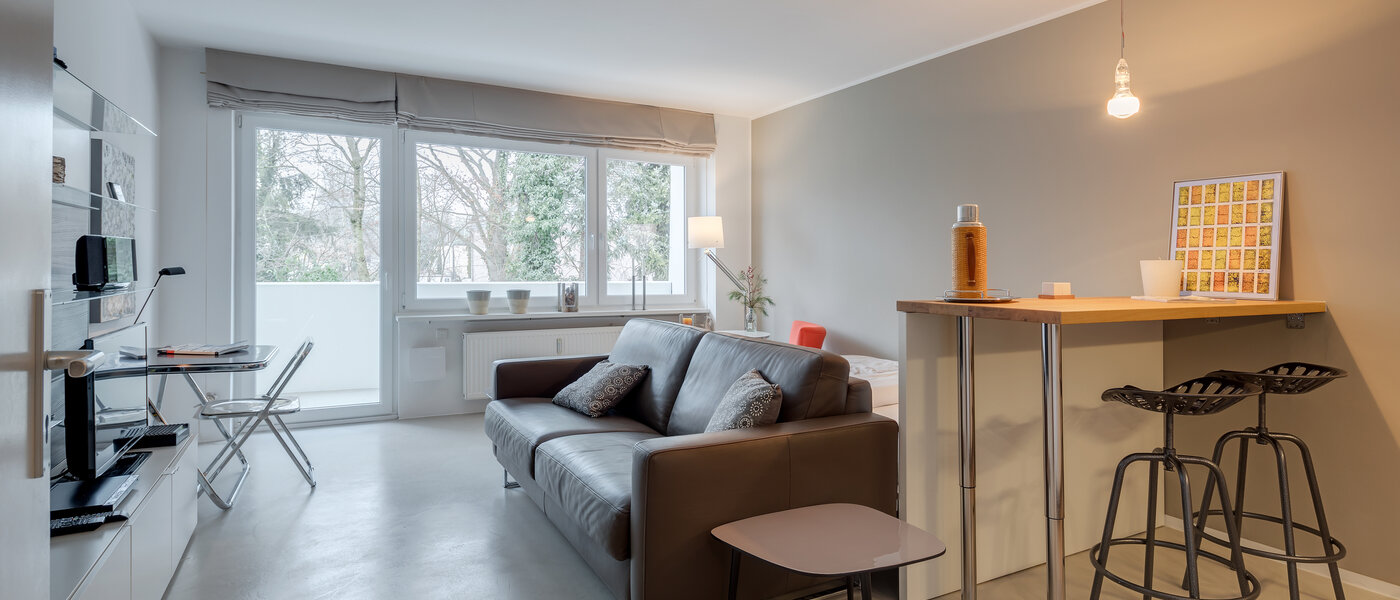 квартира München Schwabing 01 гостиная 5794