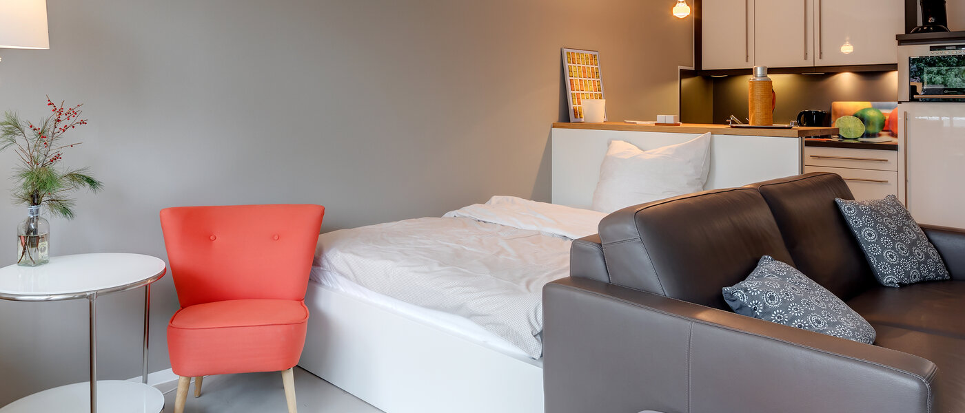 квартира München Schwabing 02 гостиная 5794