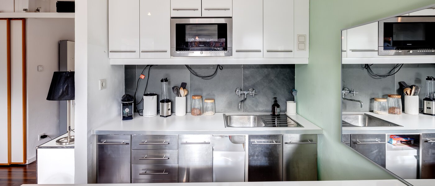 квартира München Glockenbachviertel 02 кухня 5802