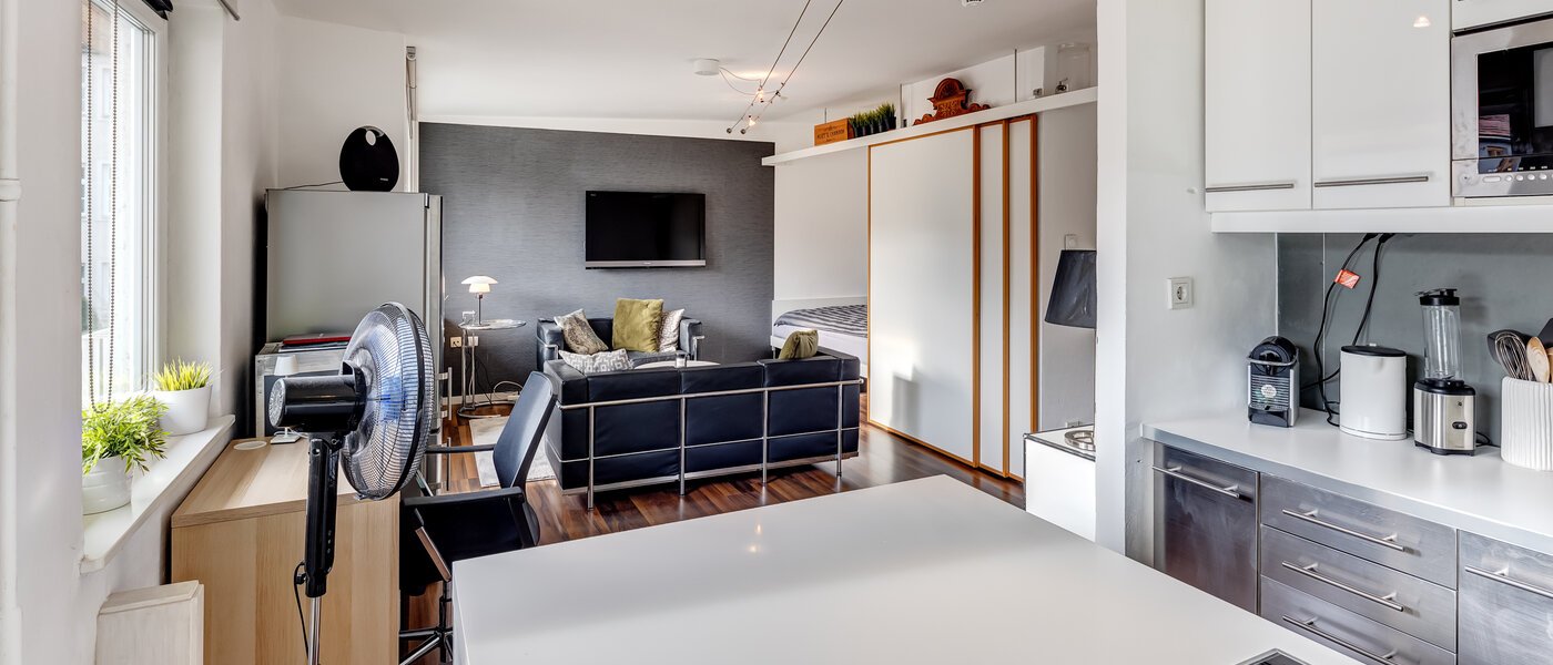 квартира München Glockenbachviertel 03 кухня 5802