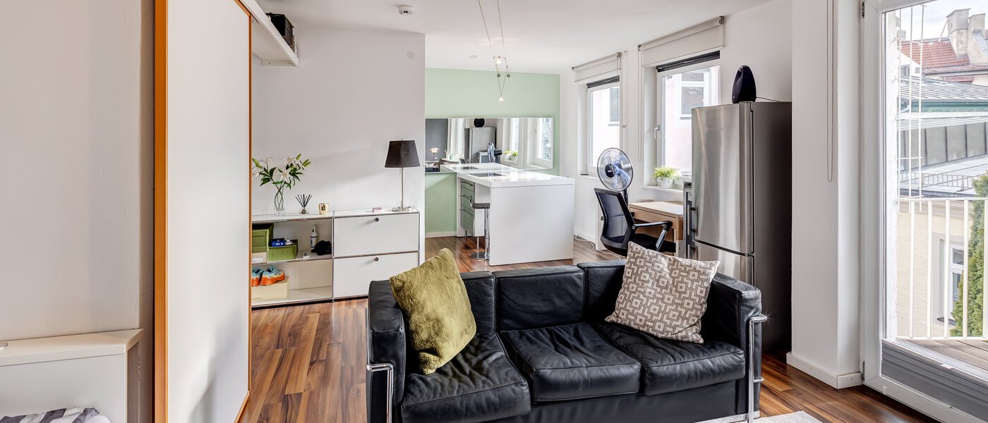 квартира München Glockenbachviertel 04 жилое пространство 5802