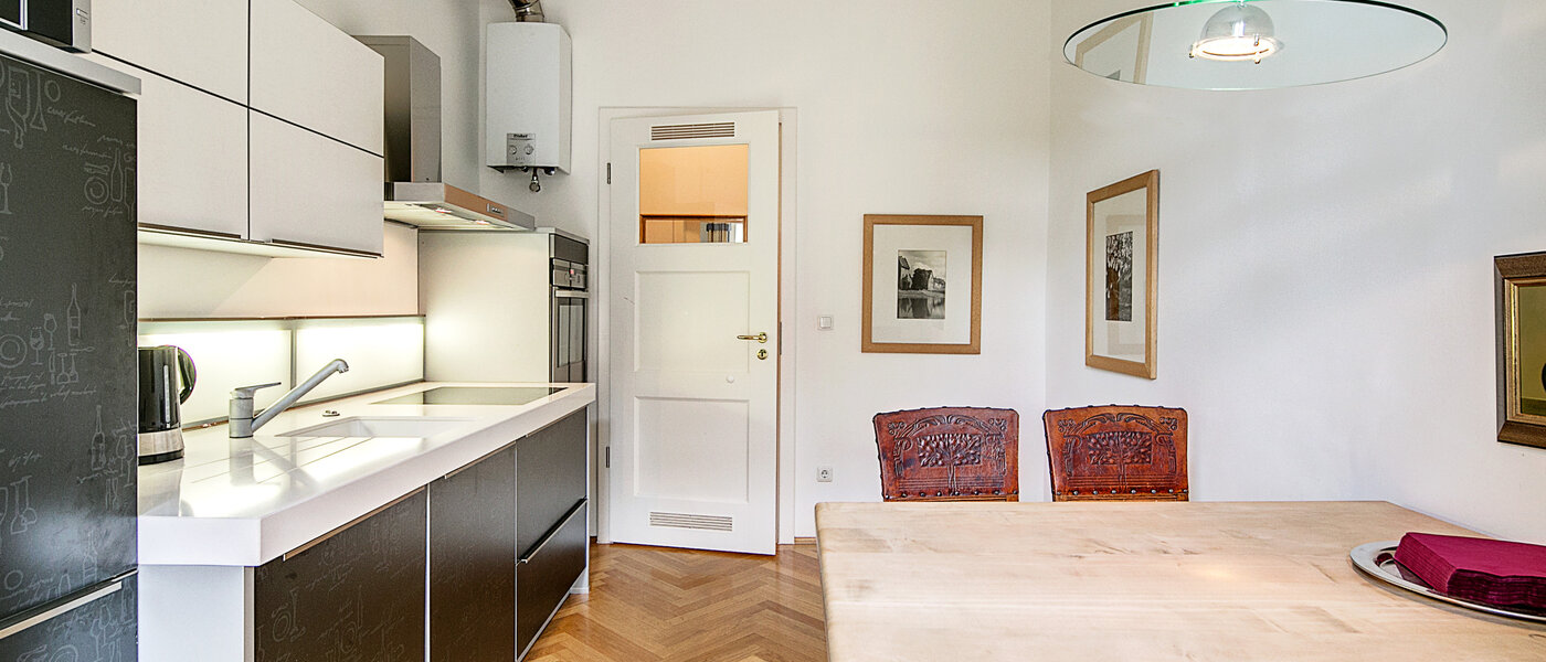 квартира München Schwabing-West (rund um den Bonner Platz) 03 кухня 5818