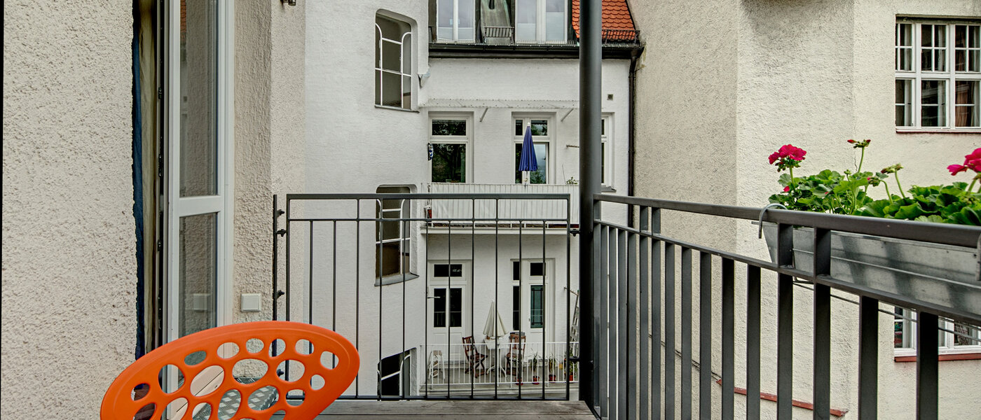 квартира München Schwabing-West (rund um den Bonner Platz) 03 балкон 5818