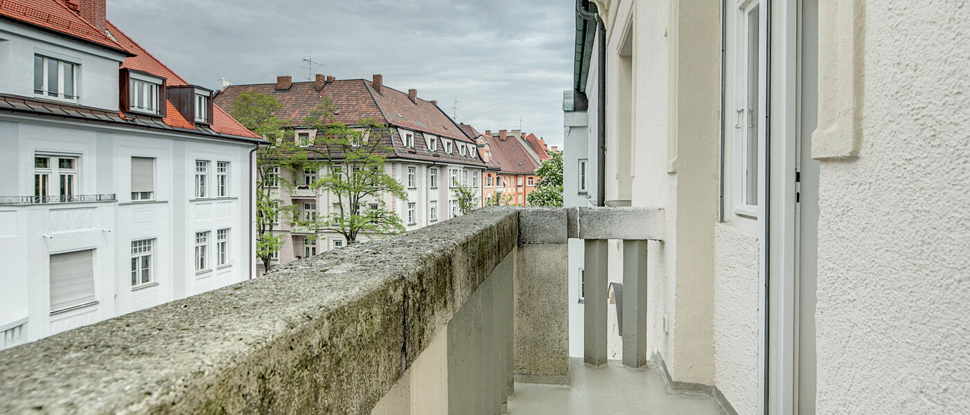 квартира München Schwabing-West (rund um den Bonner Platz) 04 балкон 5818