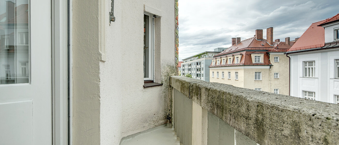 квартира München Schwabing-West (rund um den Bonner Platz) 06 балкон 5818