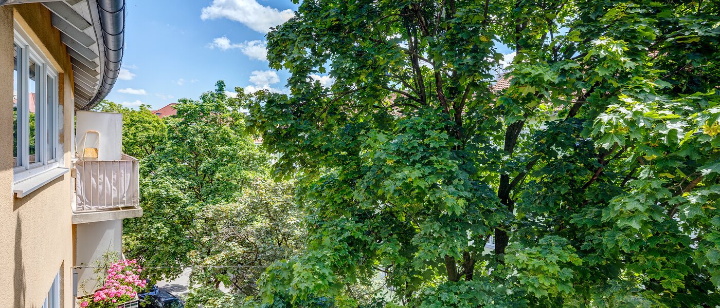 квартира München Neuhausen 02 вид из окна 5827