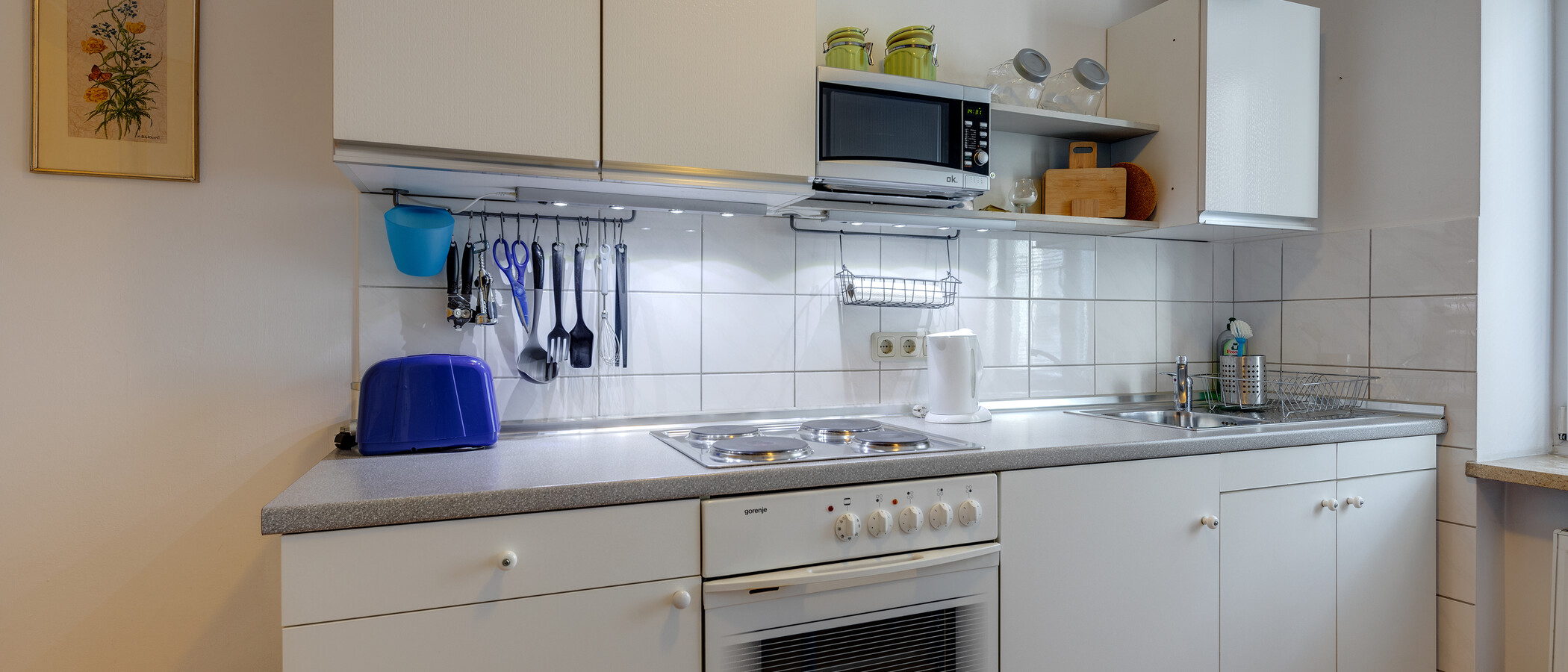 квартира München Schwabing-West (rund um den Hohenzollernplatz) 02 кухня 5868