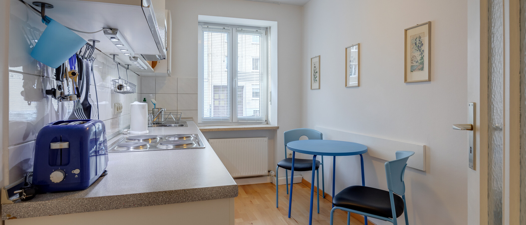 квартира München Schwabing-West (rund um den Hohenzollernplatz) 03 кухня 5868