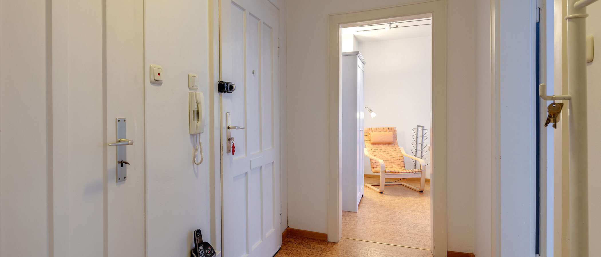 квартира München Schwabing-West (rund um den Hohenzollernplatz) 02 коридор 5868