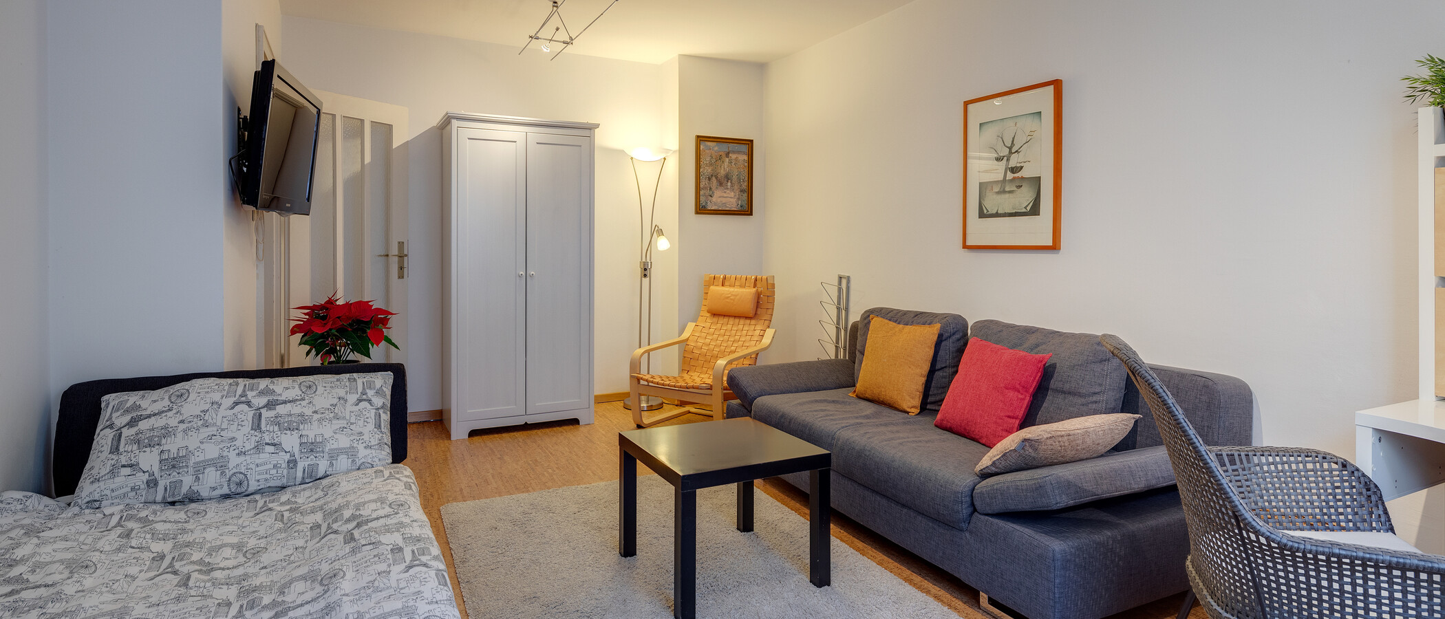 квартира München Schwabing-West (rund um den Hohenzollernplatz) 01 жилое пространство 5868