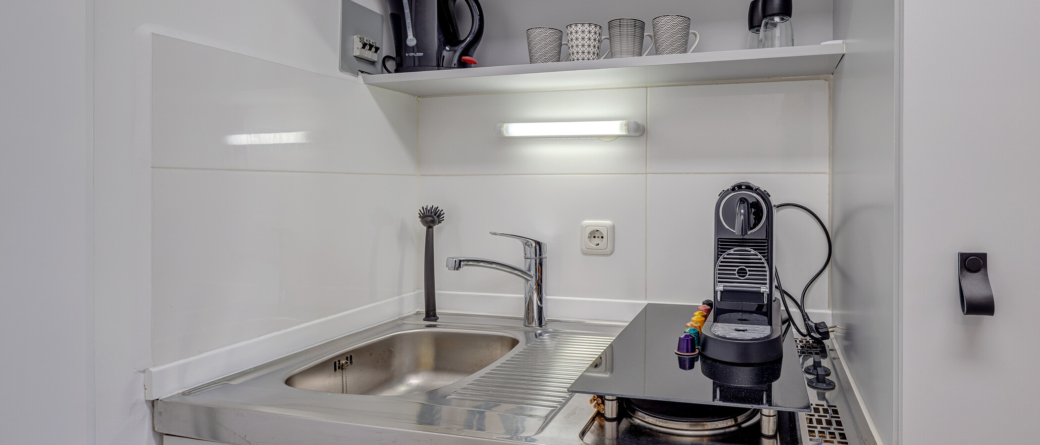 квартира München Maxvorstadt - Universitätsviertel 01 кухня 5870