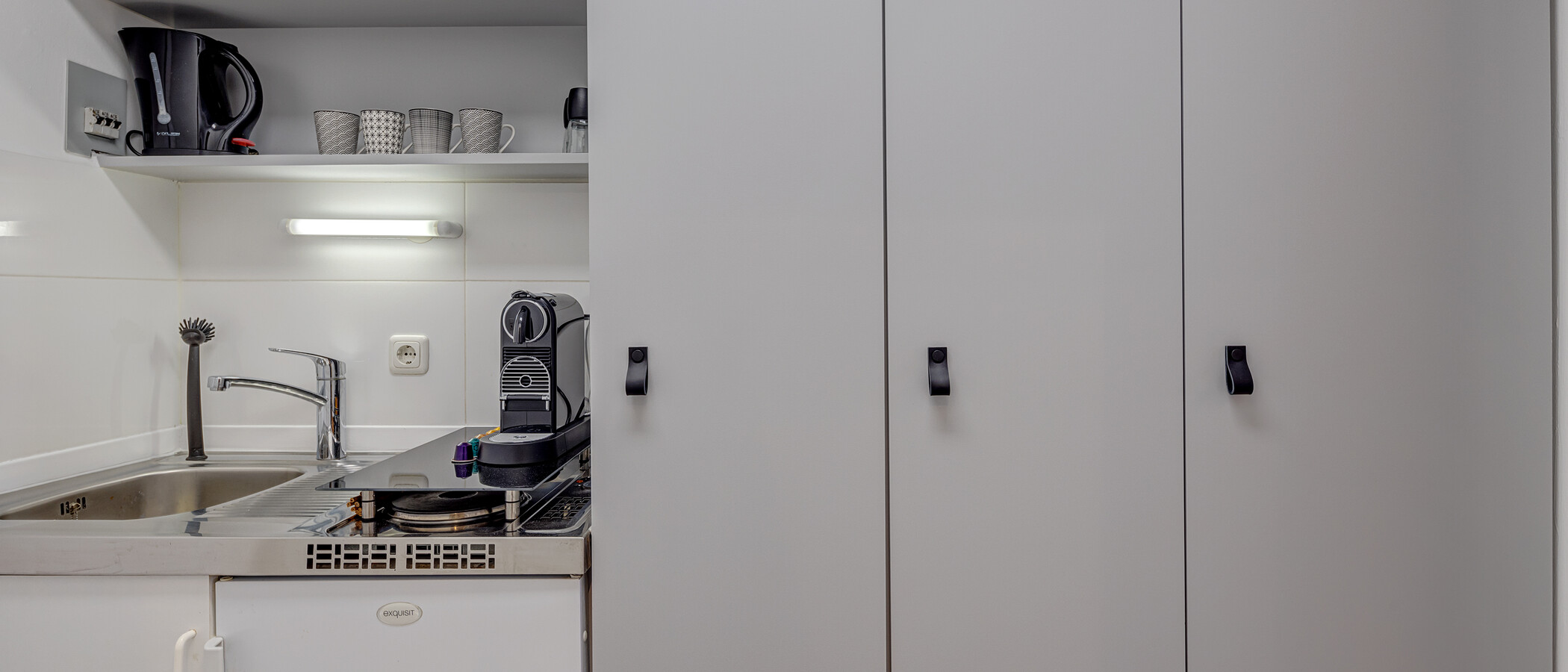 квартира München Maxvorstadt - Universitätsviertel 02 кухня 5870