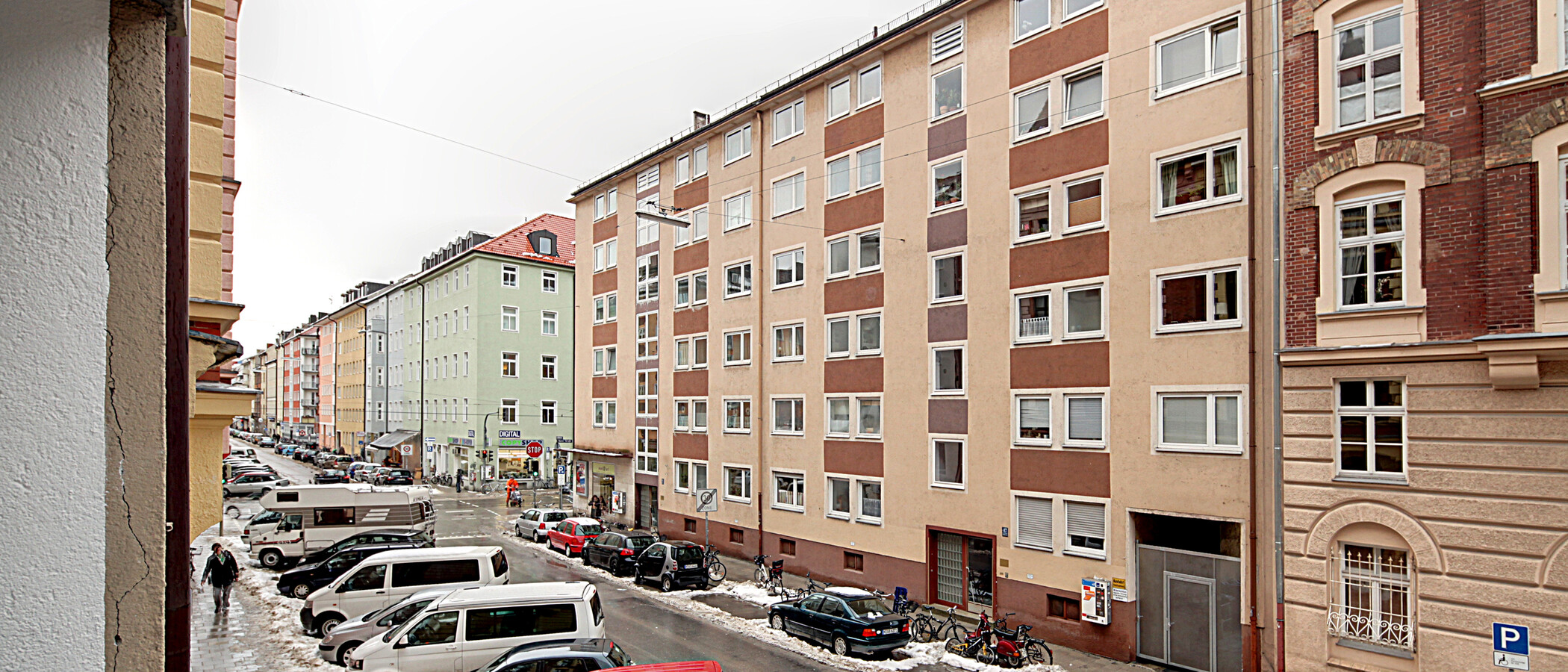 квартира München Maxvorstadt 02 вид из окна 5893