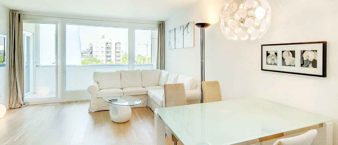 квартира München Moosach 03 гостиная 591