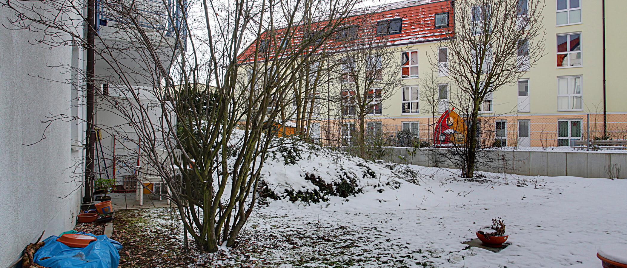 квартира München Sendling-Westpark 02 сад 5910