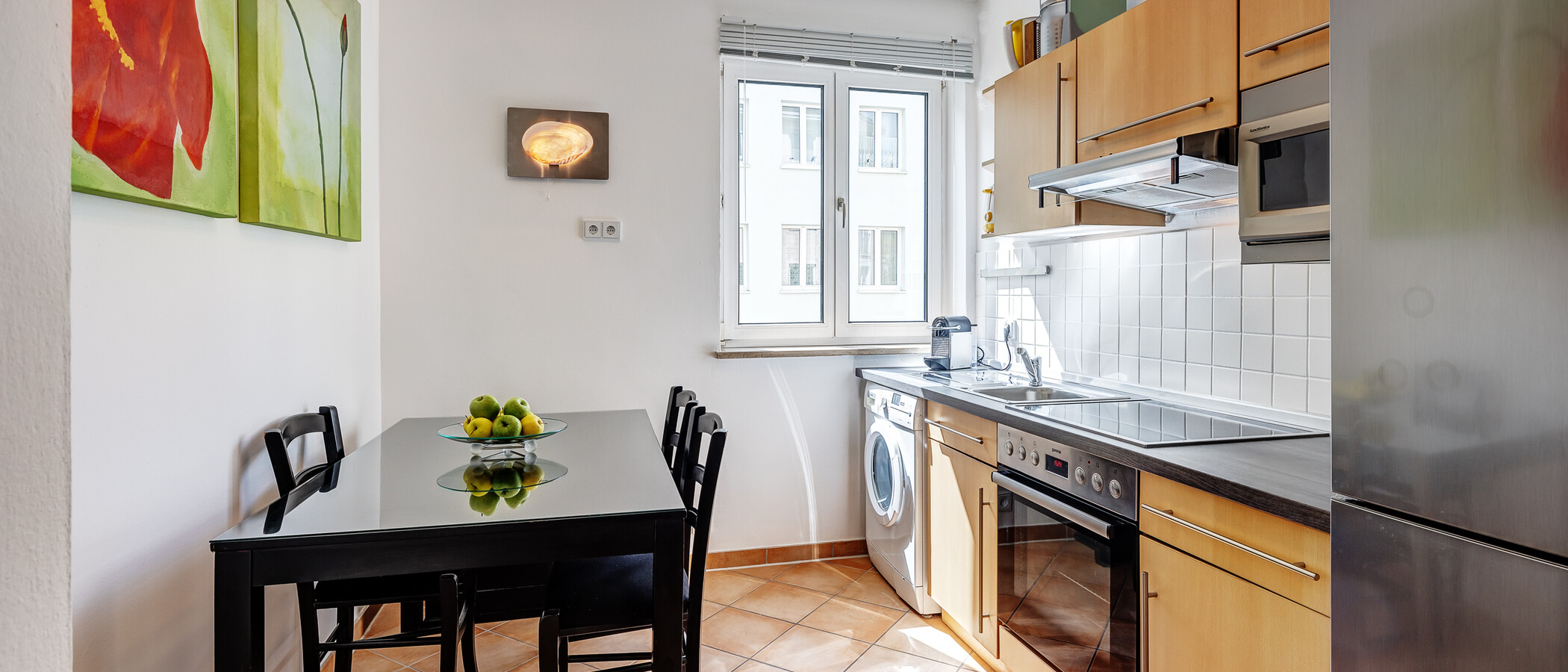 квартира München Maxvorstadt - Universitätsviertel 01 кухня 5930