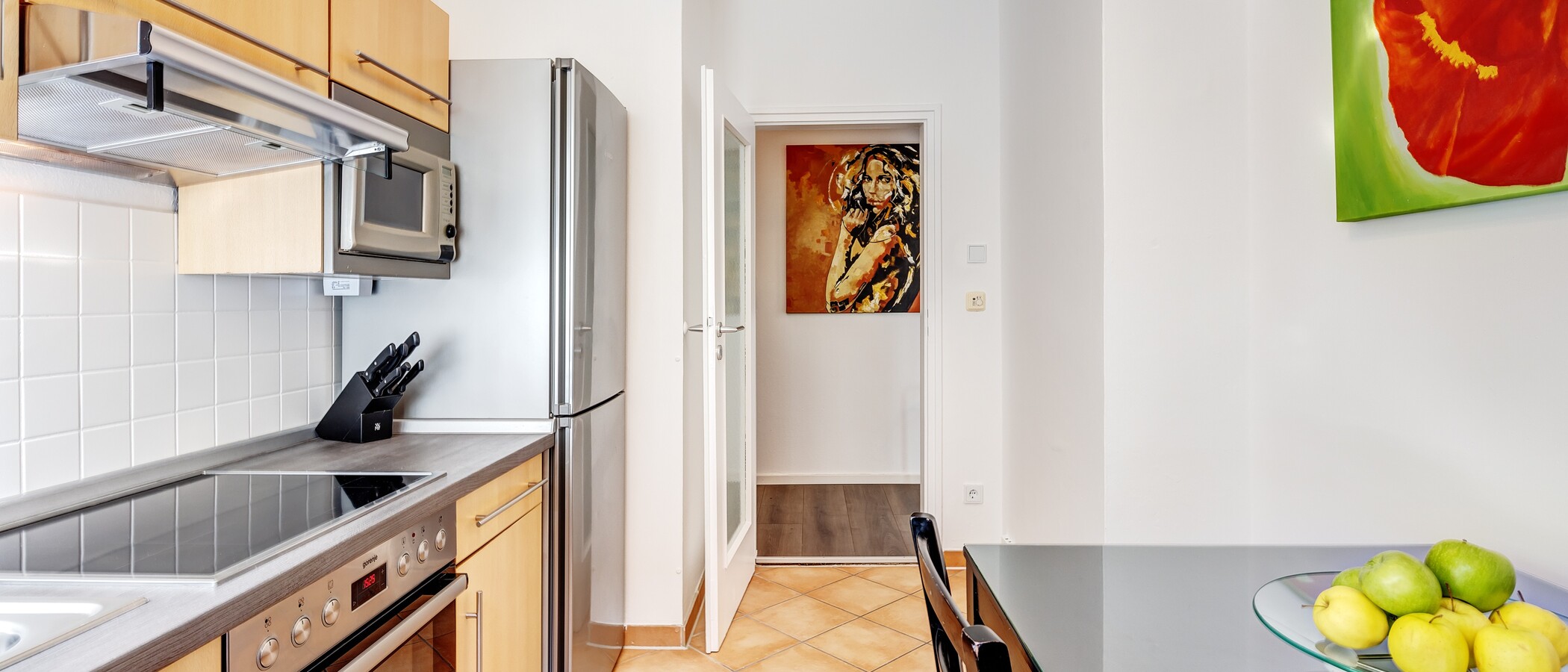 квартира München Maxvorstadt - Universitätsviertel 03 кухня 5930